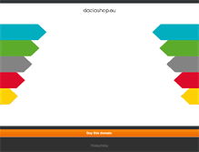 Tablet Screenshot of daciashop.eu