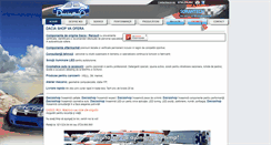 Desktop Screenshot of daciashop.ro